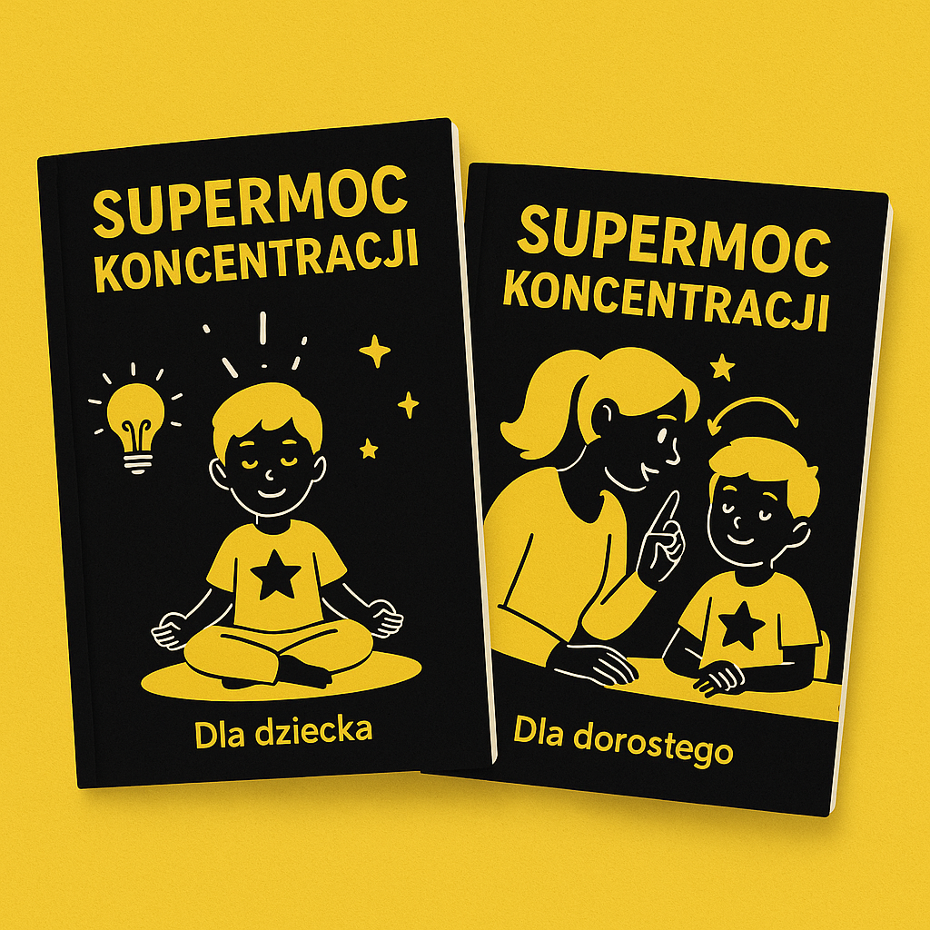 Supermoc koncentracji – Zeszyt DUO (Dziecko + Dorosły) przedsprzedaż